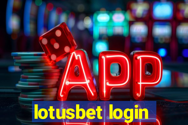 lotusbet login